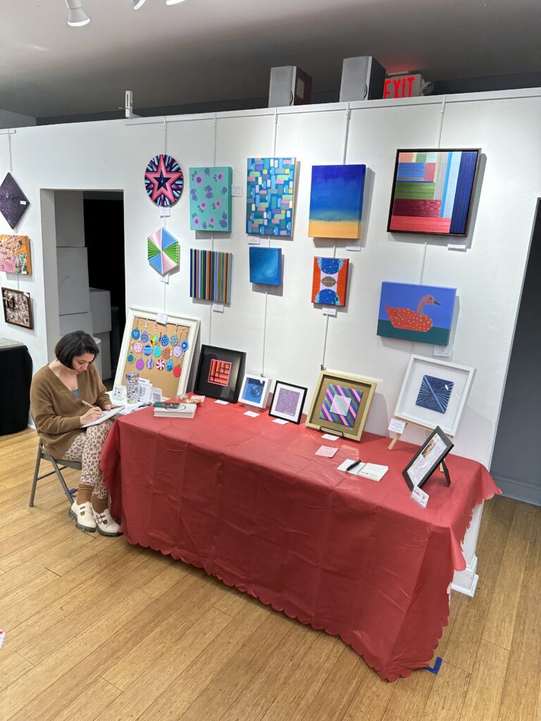 at the art market